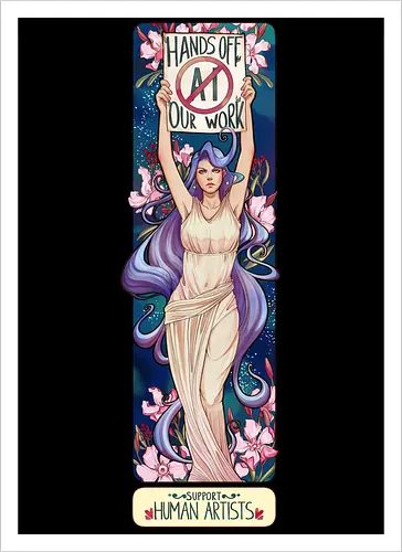 Hands off our work - night version