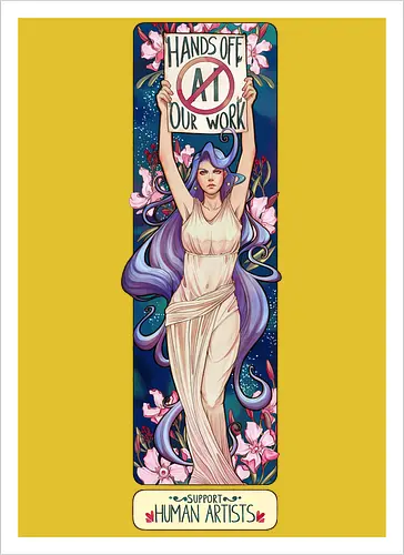 Hands off our work - night version