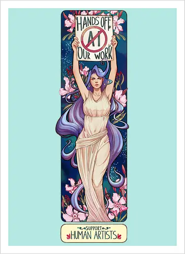 Hands off our work - night version