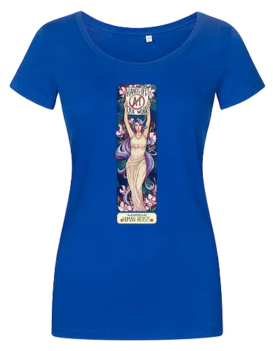 Hands off our work - night version