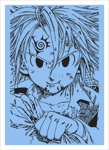 Hauptmann der Sieben Sünden - Drachen-Zorn Dark Fantasy Manga Anime