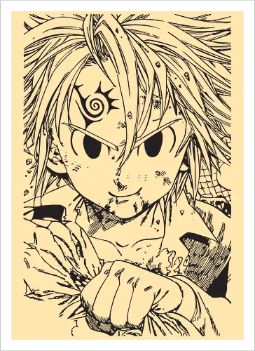 Hauptmann der Sieben Sünden - Drachen-Zorn Dark Fantasy Manga Anime