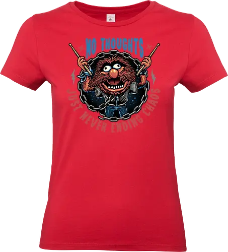 No Thoughts Just Never Ending Chaos - Musical, characters, comedy, puppet, TV show - Standard T-Shirt (Frauen)