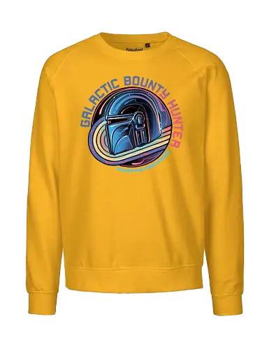 Galactic Bounty Hunter - Movie, film, galaxy, galactic, space, droids, heroes, character, fictional - Fairtrade Sweatshirt