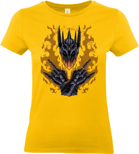 heavy metal knight  - knight, medieval, band, music, metalhead, king, evil, witch, films, movie - Standard T-Shirt (Frauen)