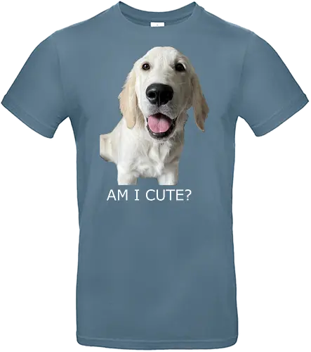 Witzig & Frech - Golden Retriever, Hundeliebe, Cute Dog, Haustier, Welpe, Dog Dad, Dog Mom, Tierfreund, Happy Dog - Standard T-Shirt