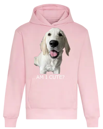 Witzig & Frech - Golden Retriever, Hundeliebe, Cute Dog, Haustier, Welpe, Dog Dad, Dog Mom, Tierfreund, Happy Dog - Heavyweight Hoodie