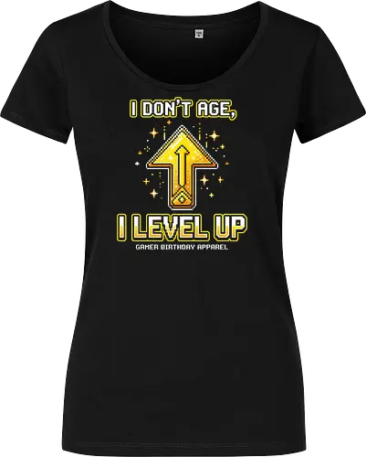 I Don't Age I Level Up - Retro Gamer Birthday Pixel Art