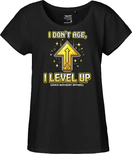 I Don't Age I Level Up - Retro Gamer Birthday Pixel Art
