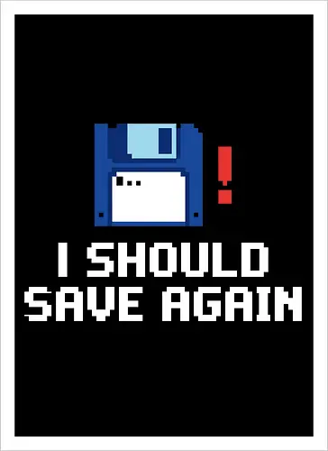 Retro Floppy Disk Error - 8-Bit Pixel Art