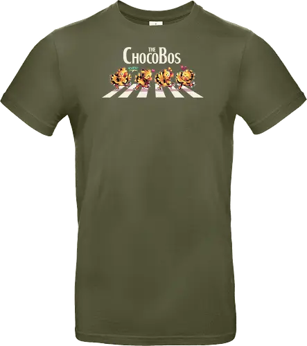 The Chocobos - Final, abbey road, rpg, jrpg, games, old games, cloud, Gaming, Villain, beatles, Cactus, Kweh, final 7 - Standard T-Shirt