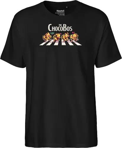 The Chocobos - Final, abbey road, rpg, jrpg, games, old games, cloud, Gaming, Villain, beatles, Cactus, Kweh, final 7 - Fairtrade T-Shirt