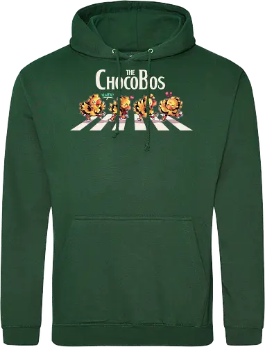 The Chocobos - Final, abbey road, rpg, jrpg, games, old games, cloud, Gaming, Villain, beatles, Cactus, Kweh, final 7 - Standard Hoodie
