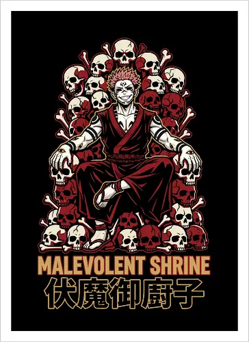 Malevolent Shrine: King of Curses on Skull Throne