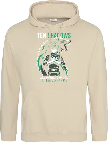 Shadow Summoner: Divine Dog Anime Silhouette Graphic