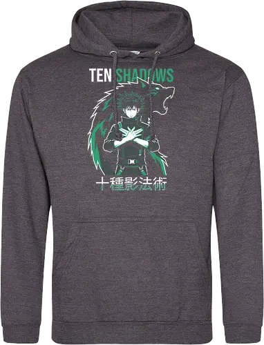 Shadow Summoner: Divine Dog Anime Silhouette Graphic