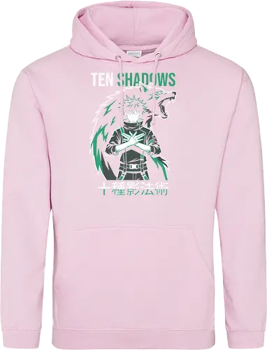 Shadow Summoner: Divine Dog Anime Silhouette Graphic