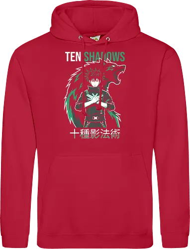 Shadow Summoner: Divine Dog Anime Silhouette Graphic