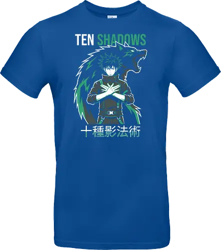 Shadow Summoner: Divine Dog Anime Silhouette Graphic