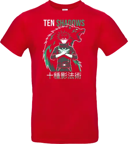 Shadow Summoner: Divine Dog Anime Silhouette Graphic