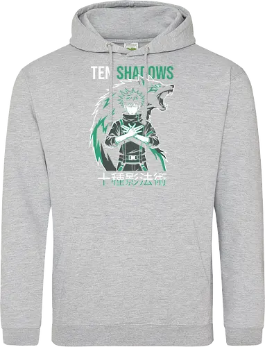 Shadow Summoner: Divine Dog Anime Silhouette Graphic