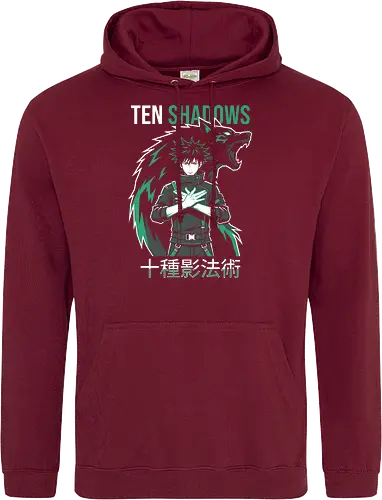 Shadow Summoner: Divine Dog Anime Silhouette Graphic