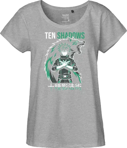 Shadow Summoner: Divine Dog Anime Silhouette Graphic