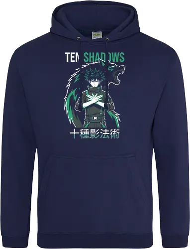 Shadow Summoner: Divine Dog Anime Silhouette Graphic