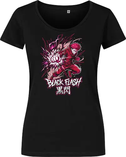 Black Flash: Cursed Energy Strike Anime Graphic