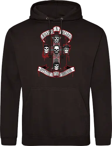 Appetite for Survivor - Zombie Rock Mashup Überlebende Kreuz Schädel Blut