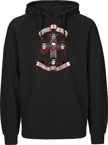 Appetite for Survivor - Zombie Rock Mashup Überlebende Kreuz Schädel Blut