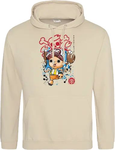 The Pirate Doctor - anime, manga, japan, japanese art, straw hat pirates, sumi e, series tv - Standard Hoodie