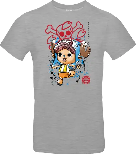 The Pirate Doctor - anime, manga, japan, japanese art, straw hat pirates, sumi e, series tv - Standard T-Shirt