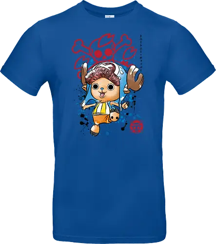 The Pirate Doctor - anime, manga, japan, japanese art, straw hat pirates, sumi e, series tv - Standard T-Shirt