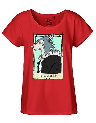 The Wolf- Beast fanart - Beast, Beastars fanart, legoshi fanart, legoshi, anime art, anime fanart, anime style, anime world, anime universe, anime merch - Fairtrade Girl Shirt