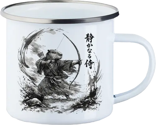Capybara Bogenschütze Enso Kreis Japanische Kunst