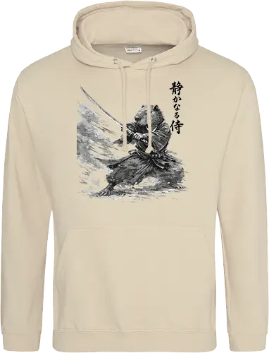 Capybara Samurai Bewegung Dynamische Tuschekunst