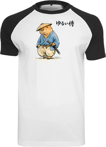 Capybara Zen Mönch Japanische Vintage Tuschekunst