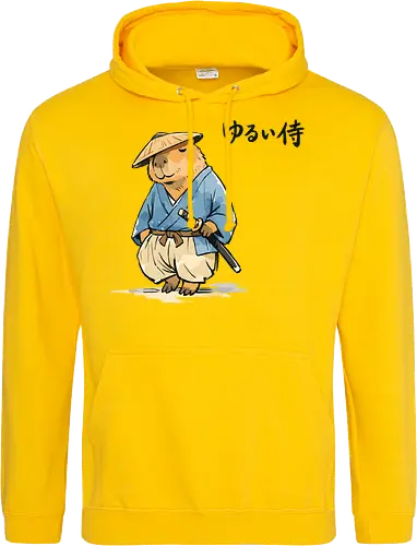 Capybara Zen Mönch Japanische Vintage Tuschekunst