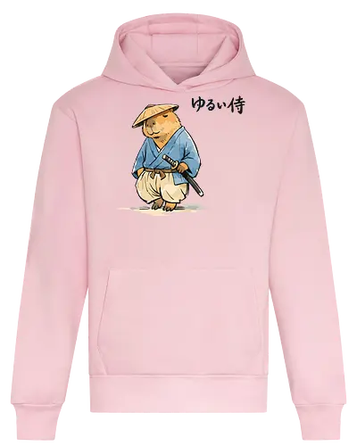 Capybara Zen Mönch Japanische Vintage Tuschekunst - Niedlicher Capybara als Zen-Mönch im japanischen Vintage-Stil, humorvolle Tuschekunst. - Heavyweight Hoodie