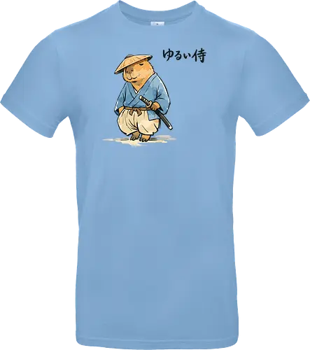 Capybara Zen Mönch Japanische Vintage Tuschekunst