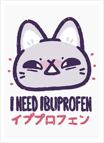 Ibuprofen Cat Meme