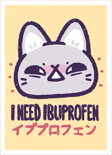 Ibuprofen Cat Meme