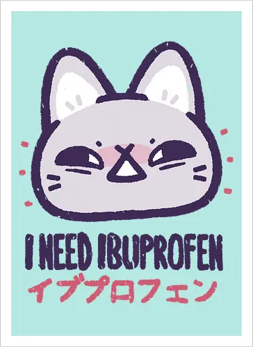 Ibuprofen Cat Meme