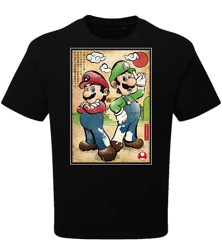 Super Plumber Bros woodblock