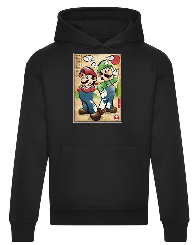 Super Plumber Bros woodblock