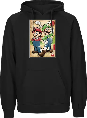 Super Plumber Bros woodblock