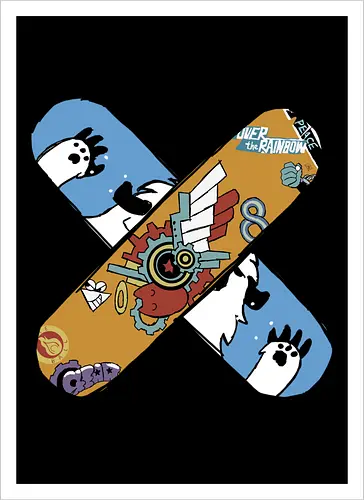 Skaters Reki Kyan- SK8 the Infinity fanart