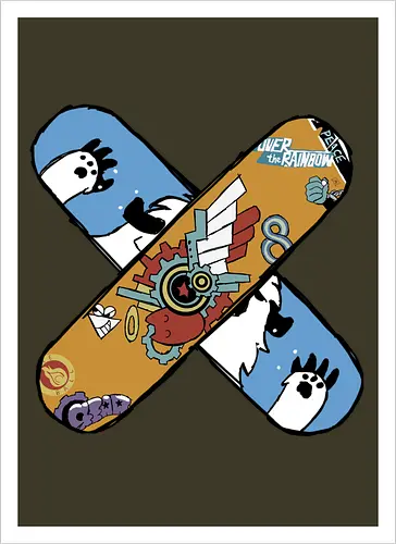 Skaters Reki Kyan- SK8 the Infinity fanart