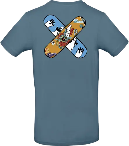 Skaters Reki Kyan- SK8 the Infinity fanart - sk8 the infinity, sk8 fanart, sk8 the infinity fanart, reki kyan, langa hasegawa, anime fanart, anime skate, anime art, anime style, anime characters, anime merch, anime world, anime and manga, otaku - Standard T-Shirt